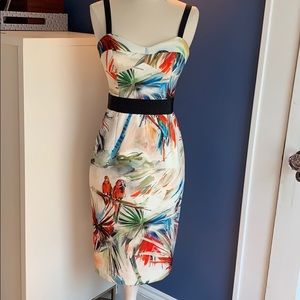 Milly Jungle Print Dress